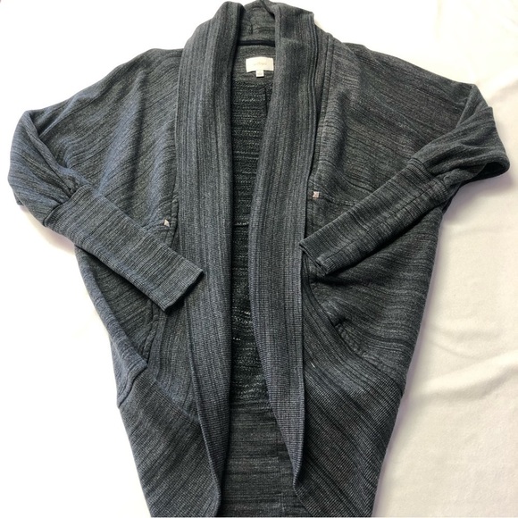 ARTIZIA Wilfred Free Diderot Dark Grey Sweater Cardigan X-Small - Picture 3 of 5